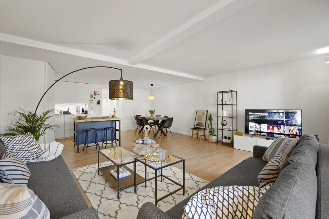 Apartment Neu I Einzigartige I Terrasse Am Rhein I Netflix I Apple Tv