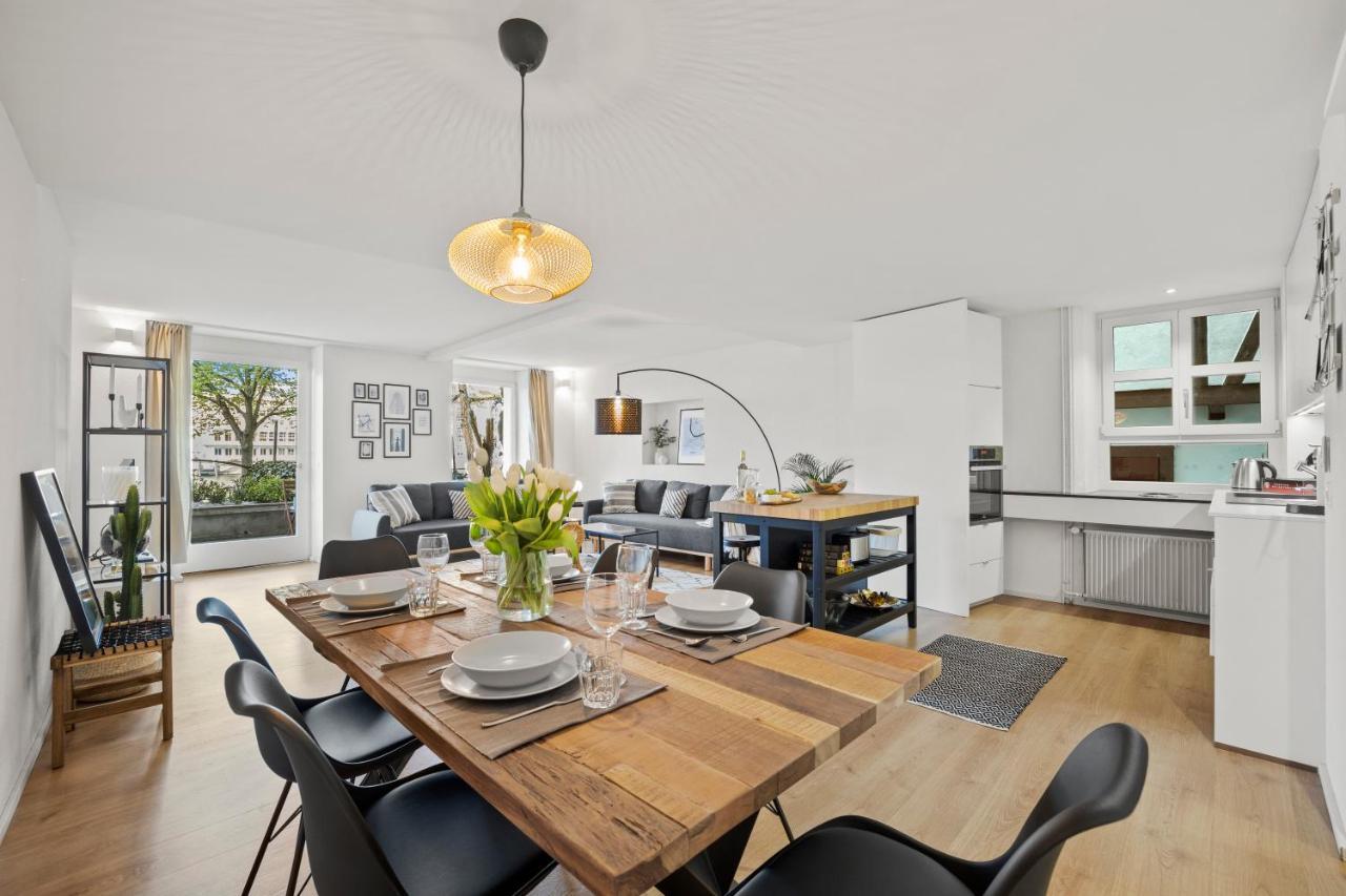 NEU I Einzigartige Wohnung I Terrasse am Rhein I NETFLIX I Apple TV * Basel